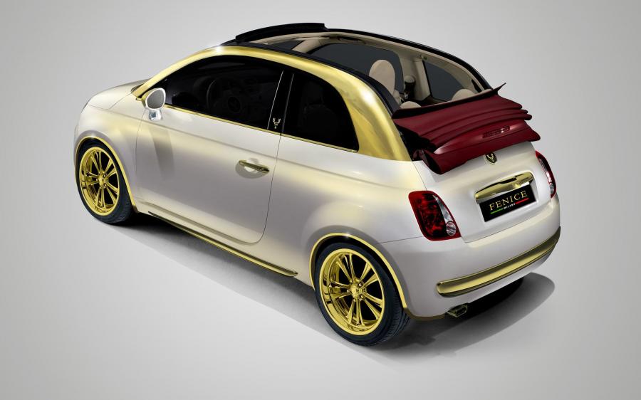  Fiat 500C La Dolce Vita by Fenice Milano 2010 года  (фото 11 из 15)